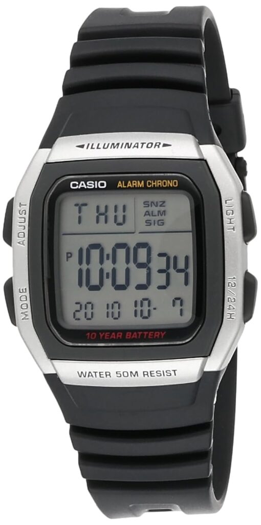 Casio Youth Series Digital Grey Dial Men's Watch - W-96H-1AVDF(D031)