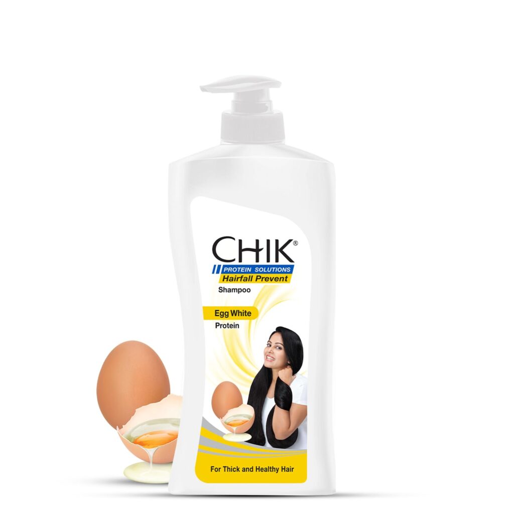 Chik Protein Solution Hairfall Prevent Shampoo, With Goodness Of Egg White, For Thick And Healthier Hair, For Men & Women,1L