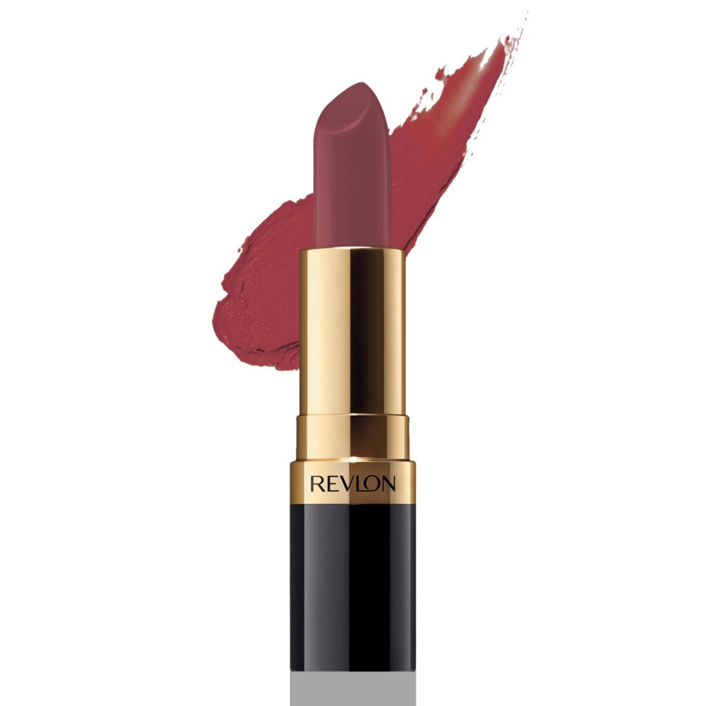 REVLON Super Lustrous Creme Lipstick, 80% Conditioning Ingredients, intance color, Waterproof, Long-Lasting, 100% Vegan Lipstick, Rum Raisin (535), 4.25 gm