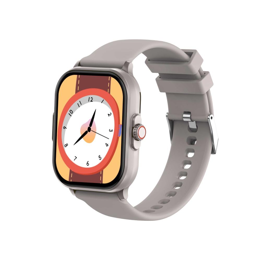 Smart Watch for Men Women, HD 2.01"Smartwatch Fitness Activity Tracker, Sports IP68 Waterproof, Answer/Make Call, Heart Rate/Sleep Monitor/Pedometer/Calories, Fitness Watch for Android iOS E02(Gray)