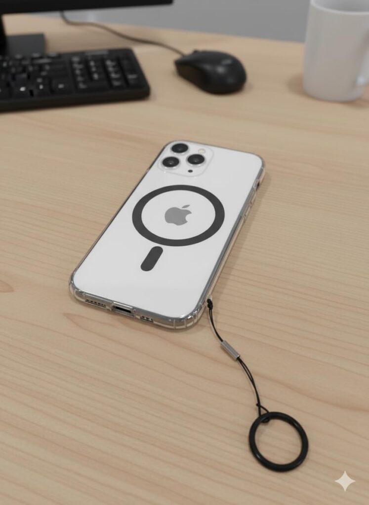 AccuPrints Sumiko Multipurpose Lanyard for Phone & Keys Hand Wrist Mobile Hanging Chain Nylon Strap with Metal Ring Anti Theft Phone Holder for Cell Phones Cameras ID USB Flash Drives