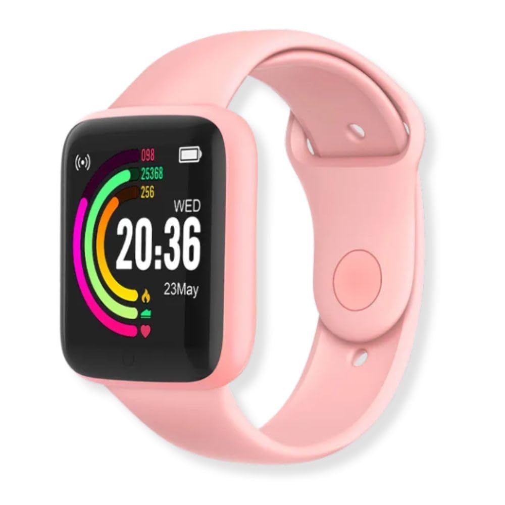 Lapras 𝟏𝟓 𝐘𝐄𝐀𝐑𝐒 𝐖𝐀𝐑𝐑𝐀𝐍𝐓𝐘 Bluetooth Smartwatch with Heart Rate, Sleep Monitor, Step Counter, Call Alert, Fitness Tracking, Compatible with Android Phones, Unisex Sports Watch for Women