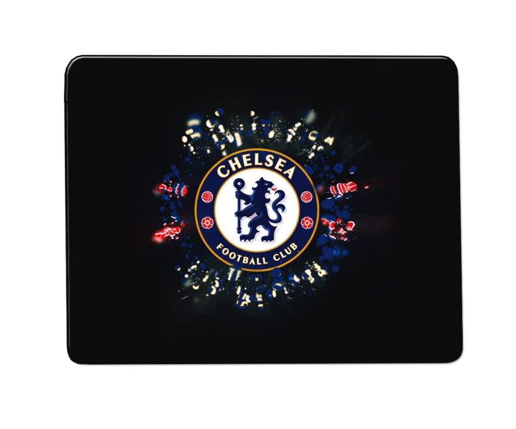 Chelsea Football Club Mouse Pad, Large Printed Premium Textured Waterproof Anti Skid Rubber Base for Desktop Laptop Gaming Professional Pack of 1