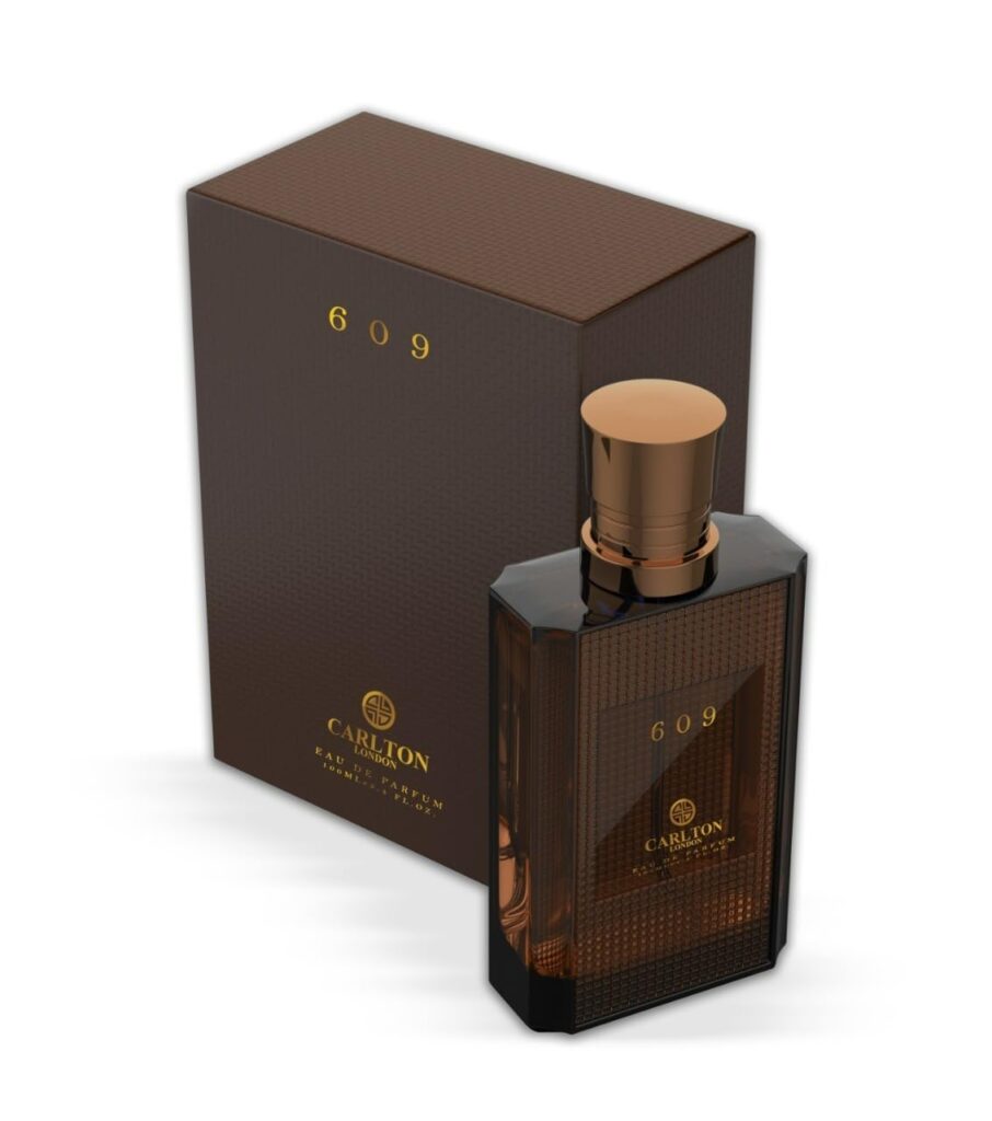 Carlton London 609 Luxury Mens Perfume - 100ml | Long Lasting Perfume For Man With Grapefruit, Orange, Bergamot & Musk Notes | Branded Perfume For Men | EDP Gift for Father & Brother