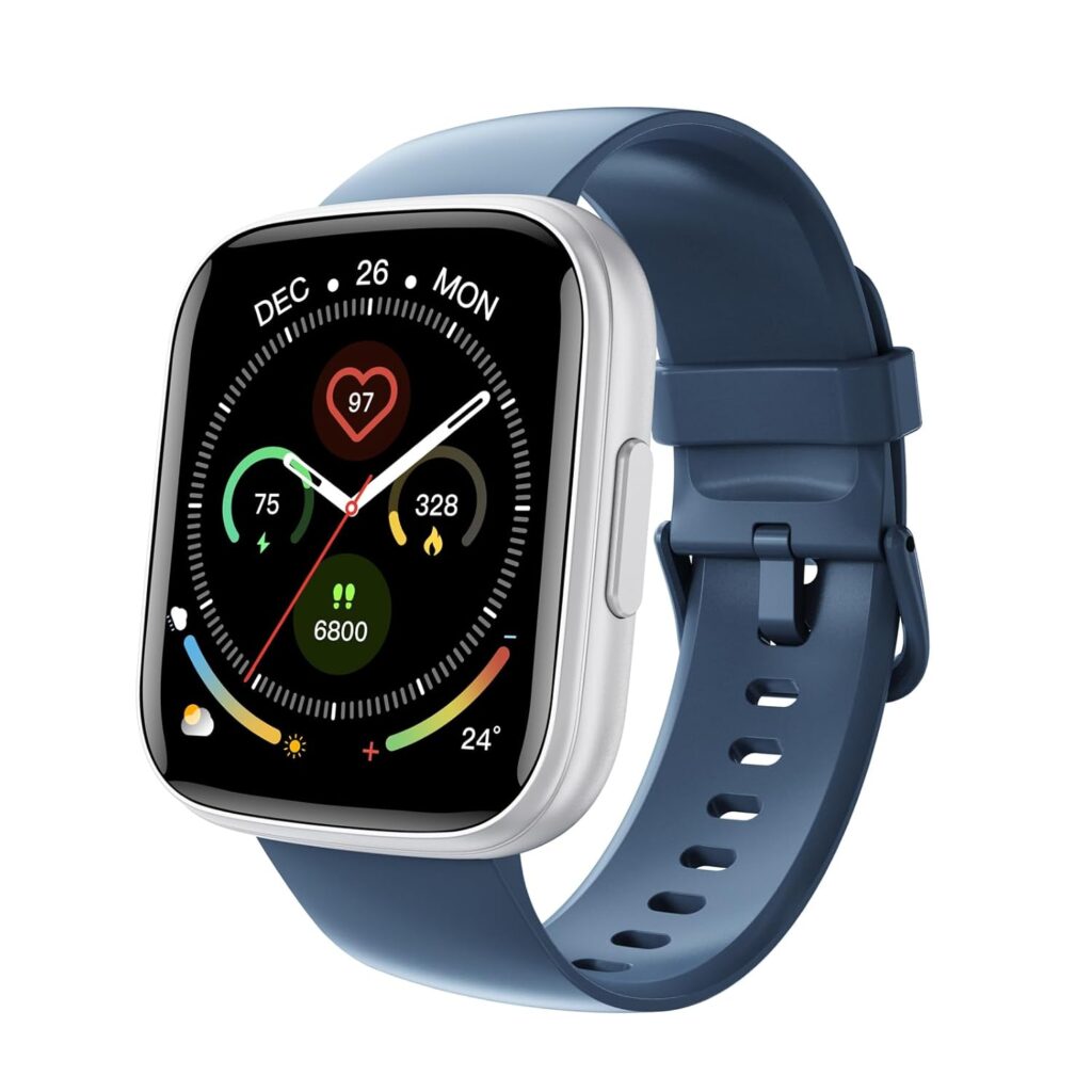 Smart Watch, 1.85" HD Smartwatches for Men Women, (Answer/Make Calls), Fitness Tracker with 100+ Sport Modes, IP68 Waterproof Fitness Watch, Heart Rate/Sleep Monitor, SpO2, Smartwatch for Android iOS