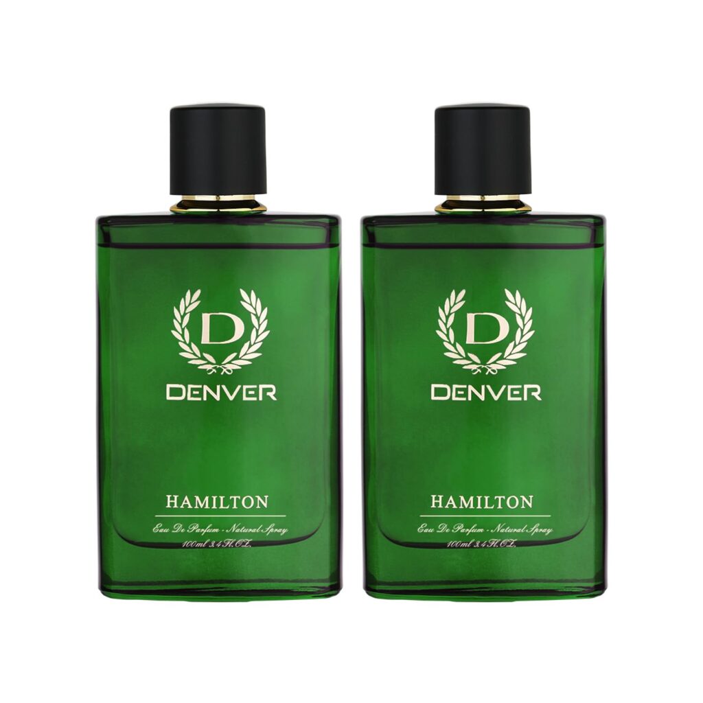 Denver Hamilton Perfume 100 ML Each, Pack of 2 | Long Lasting Perfume Body Scent For Men