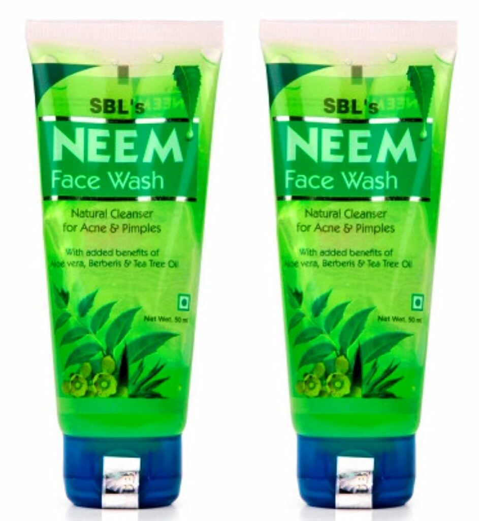 SBL NEEM FACE WASH 100GM | PACK OF 2 |