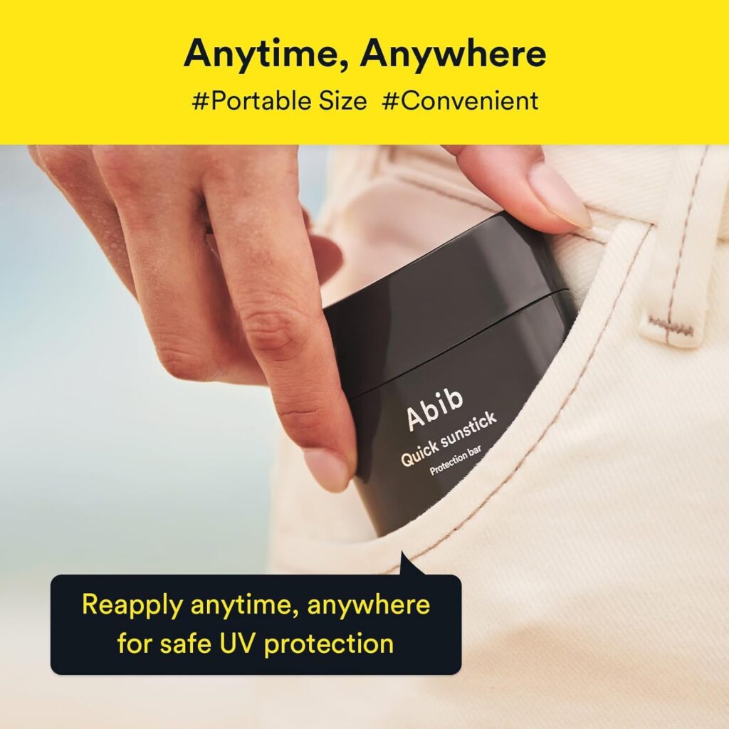 Sunstick Protection Bar SPF50+ 0.77 oz / 22 g (Glowing) | Korean Suncreen Stick Suncare Sunblock, No Whitecast, Protector Solar Bar