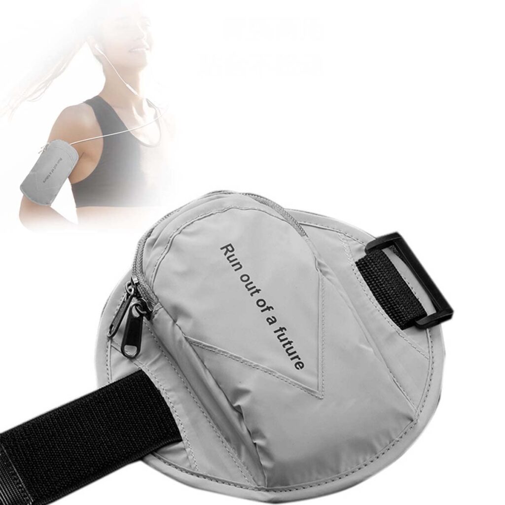 ZORBES® Armband for Mobile Phone Running, Waterproof Reflective Phone Holder for Running for iPhone 13, 12, 11, XR, Large Capacity Arm Band with Card Holder for Within 6.8in 's Mobile