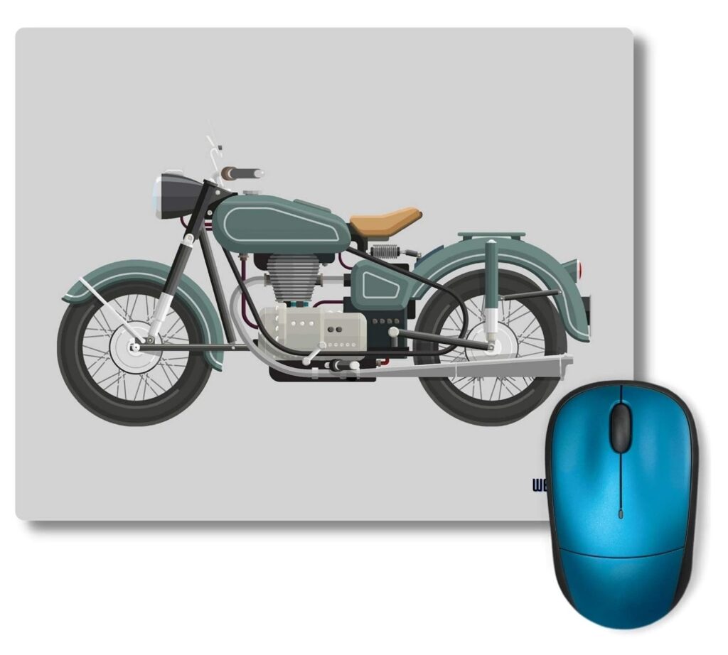 Webelkart Designer Mouse Pad/Rubber Base Mouse Pad for Laptop, PC/Anti Slippery Mouse Pads for Computer, PC, Wireless Mouses