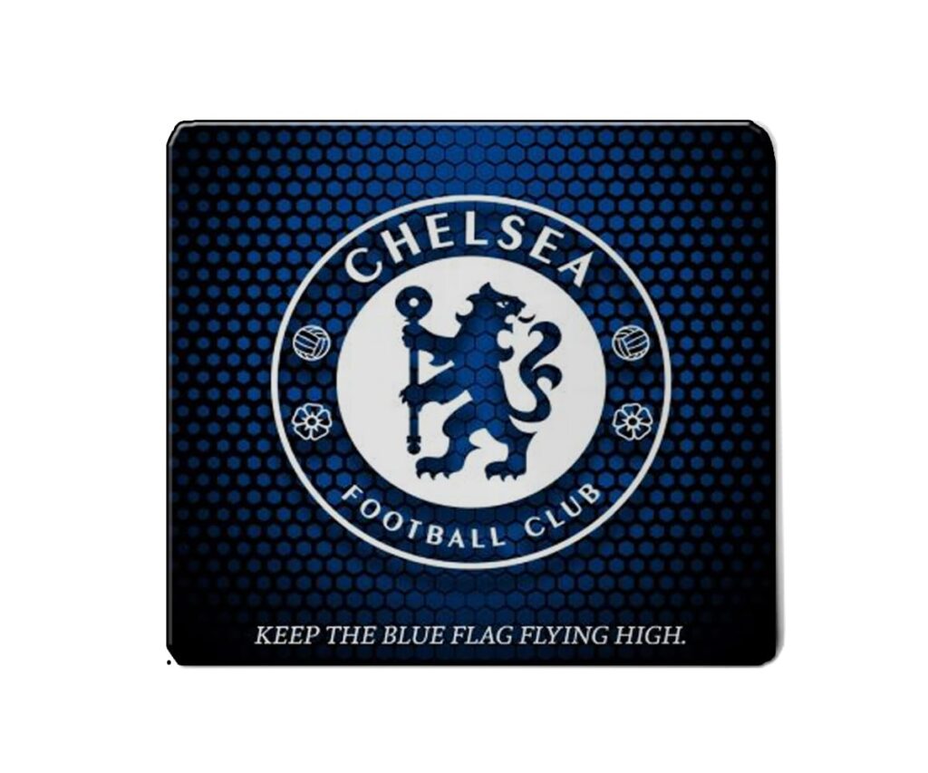 Chelsea Mouse Pad, Large Printed Premium Textured Waterproof Anti Skid Rubber Base for Desktop Laptop Gaming Professional Pack of 1