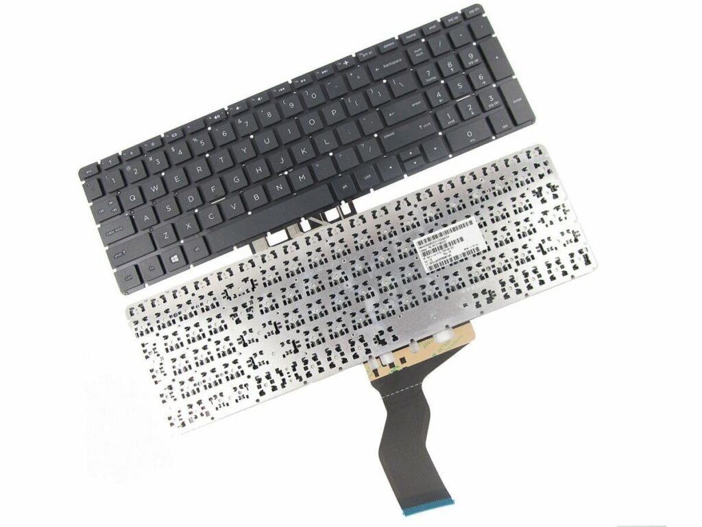 Laptop Keyboard for Keyboard H P 15-Bs 15t-Bs 15-Bw 15z-Bw - Non-No-Backlit Version Keypad Black Replacement Internal - NO Backlit/Frame