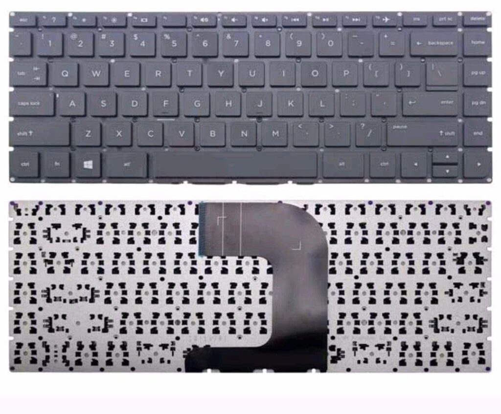 Laptop Keyboard for Hp Notebook 14-Ac 14-Ac000 14-Af000 14g-Ad000 14q-Aj000 Series Keyboard Keypad Black Replacement Internal - NO Frame