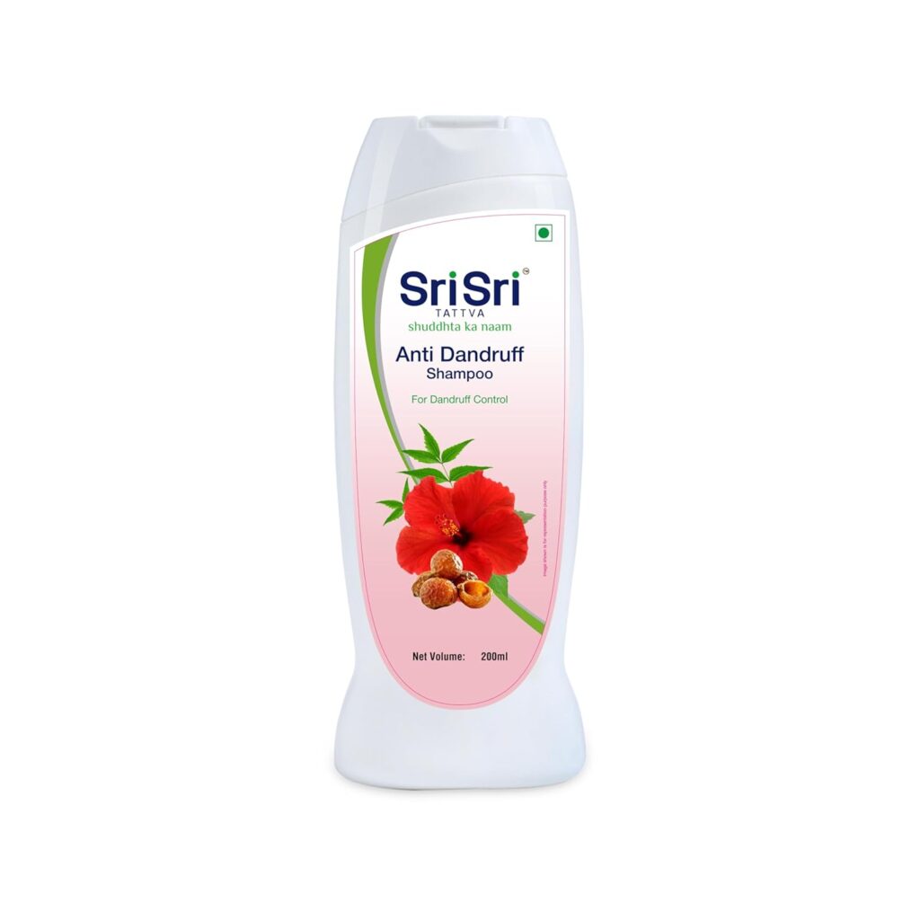 Sri Sri Tattva Anti Dandruff Shampoo | Removes Dandruff from Source | Helps Soothe Scalp, Itching, and Irritation | For Men & Women - 200 ml | Pack Of 2