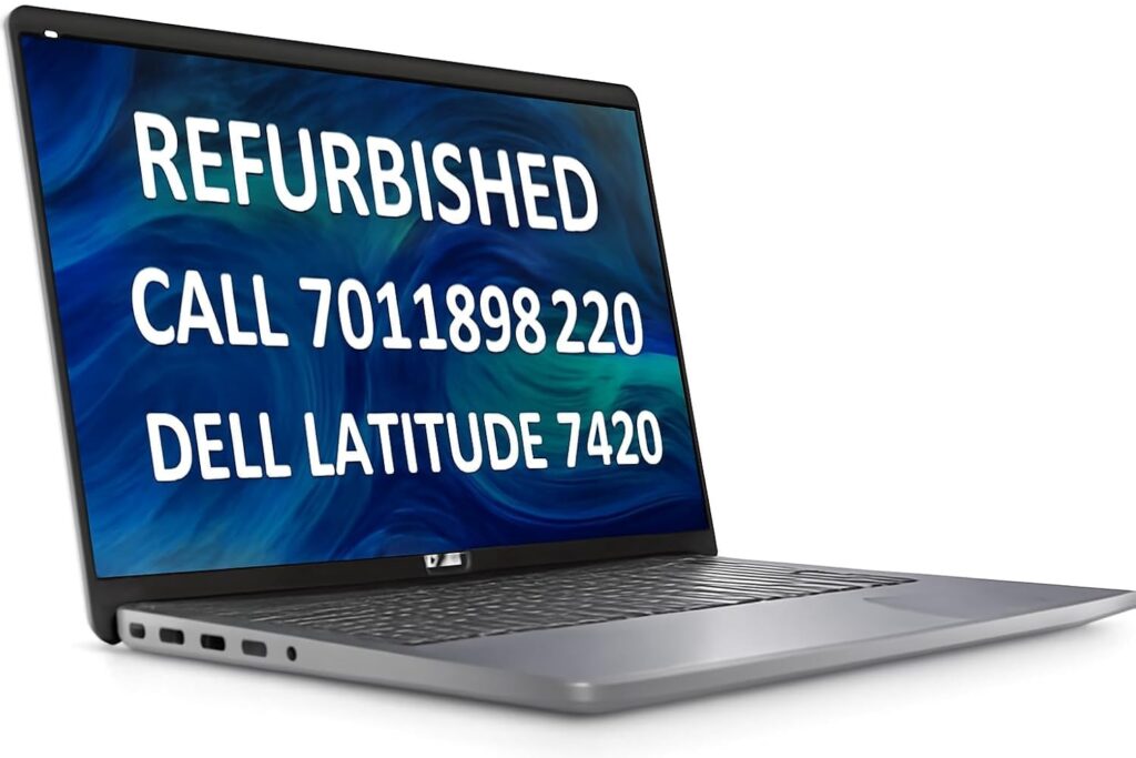 Certified Latitude 7420 | Core i7 11th Gen | 16GB RAM | 512GB SSD | 14" FHD | Win11 Pro Laptop Cum Computer