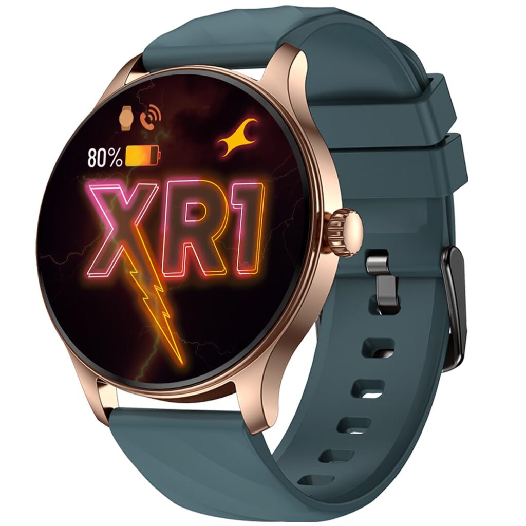 Fastrack Limitless XR1 Smart Watch, 1.38" Ultra VU Display, Singlesync BT Calling, Fast Charge, 100+ Sports Mode, Calculator, AI Voice Assistant, Upto 5 Days Battery, Health Suite, IP68