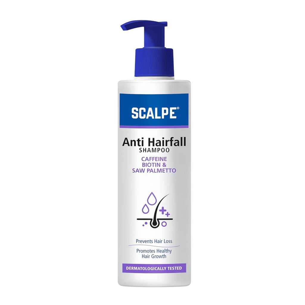 Scalpe Pro Anti Hairfall Shampoo | Prevents Hairloss | Hair Fall Control | Promotes Healthy Hair | Paraben Free | Dermatologically Tested | Scalp Cleansing Shampoo | Women & Men | 400ml