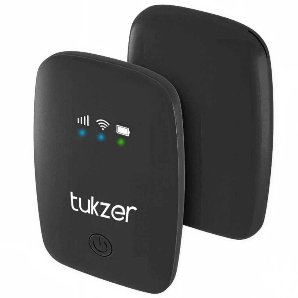 Tukzer 4G LTE Wireless Dongle (v4.0 Version) with All SIM Network Support | Plug & Play Data Card with up to 150Mbps Speed WiFi Hotspot | 2100mAh Rechargeable Battery| SIM Adapter Included (Black)