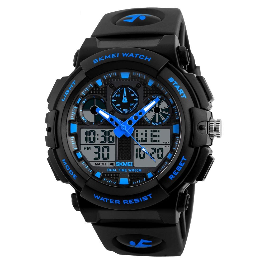 SKMEI S-Shock Multi-Functional Analog Digital Sports Watch for Men's & Boys