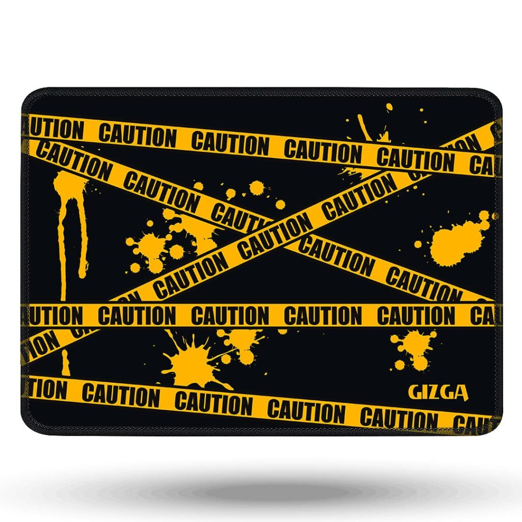 AirCase Gizga Essentials(35Cm X 25Cm)Extended Gaming Mouse Pad,Laptop Desk Mat,Computer Mouse Pad With Smooth Mouse Control,Mercerized Surface,Antifray Stitched Embroidery Edges,Anti-Slip Rubber Base