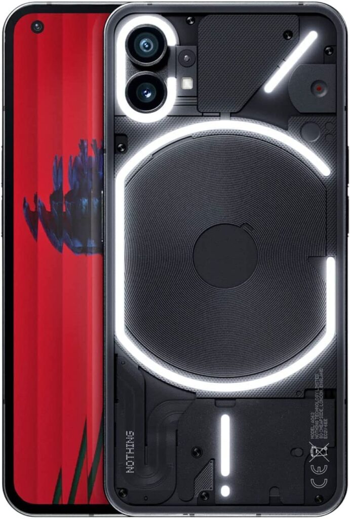 Nothing Phone (1) 5G (Black, 256 GB) (8 GB RAM)