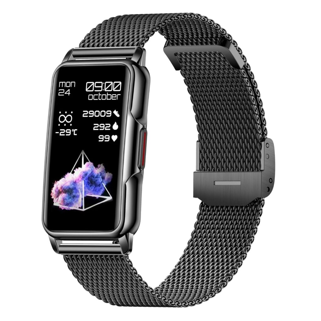 H80 1.47-Inch Smart Watch for Men & Women – Heart Rate & Blood Oxygen Tracker, Call Alerts, Multi-Sport Modes, Waterproof, Lightweight Fitness Tracker