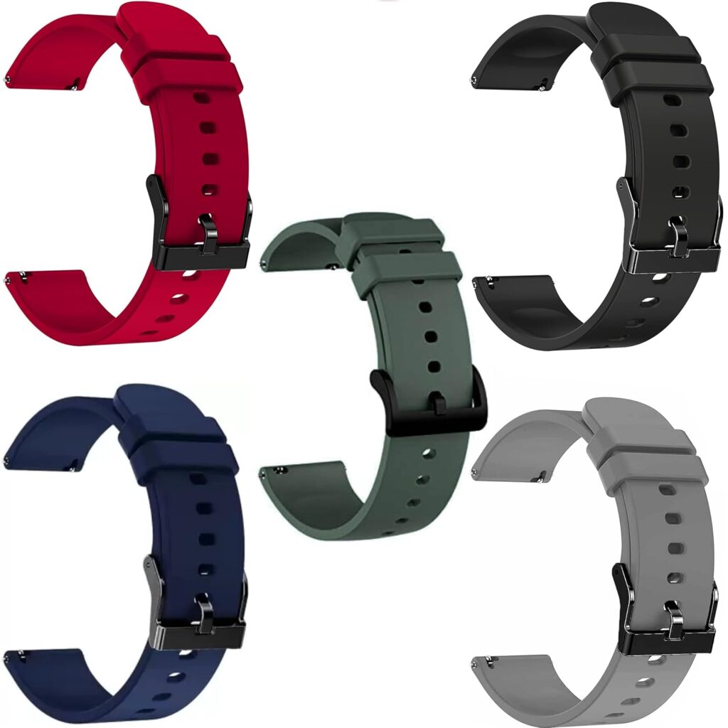 ADAMO 22mm Watch Strap Combo Compatible for Phoenix Ultra/Phoenix/Pulse 2/Xtend Pro/Xtend Call and All 22mm Wristwatch and smartwatches