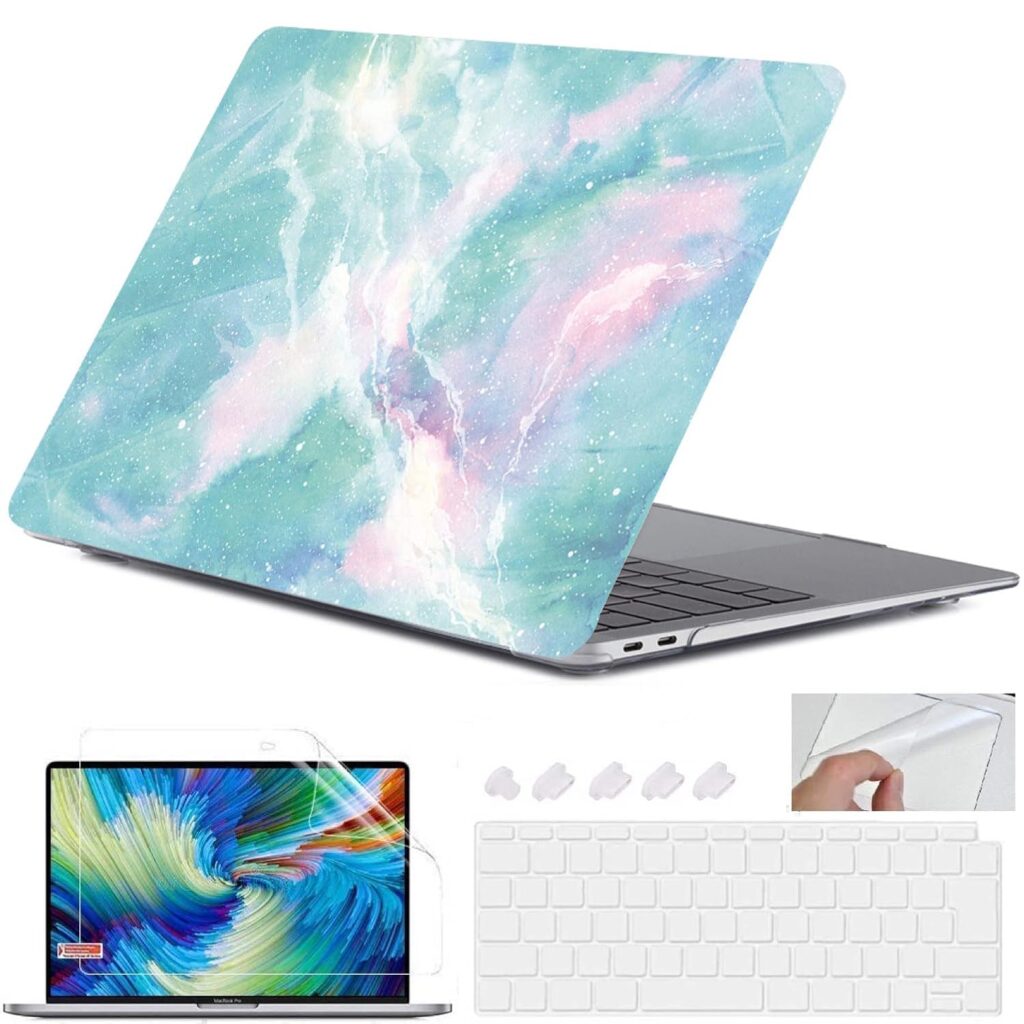 Case for MacBook, Plastic Hard Shell Case Cover Compatible with MacBook Air 13 inch / 13.3" A1466 & A1369, Older Version 2010-2017 Release, (Graphic23), Multi-Colored