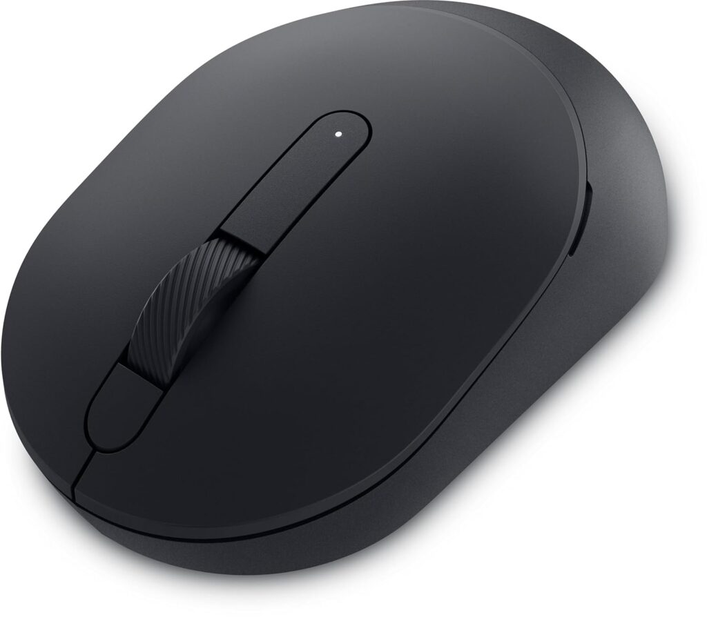 Dell MS355-Black, Wireless Silent Mouse, Adjustable Movement up to 4020 DPI, Scroll Wheel (Programmable), Low Battery Indicator, Symmetrical Ergonomic Fit Warranty 3 Years