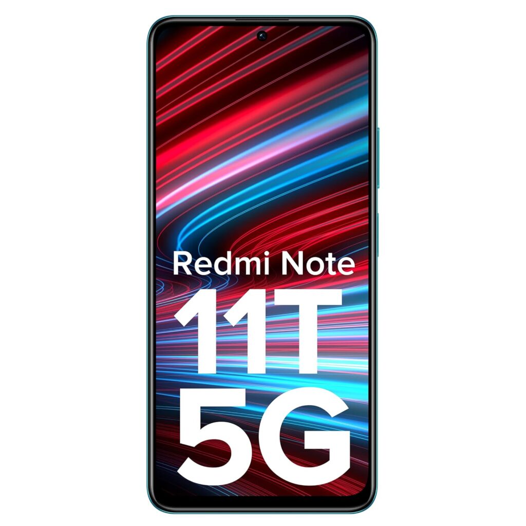 Redmi Note 11T 5G (Aquamarine Blue, 6GB RAM, 128GB ROM)| Dimensity 810 5G | 33W Pro Fast Charging | Charger Included
