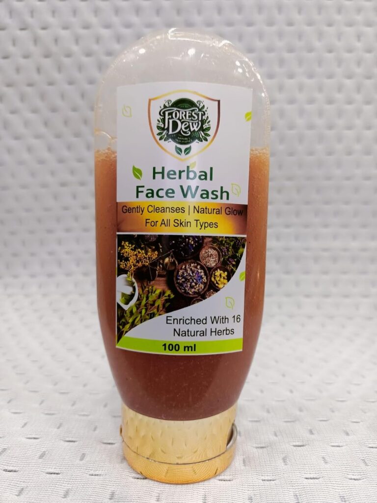 "Forest Dew " Purifying Herbal Face Wash|Clinically proven to fight against acne and pimples|Gently cleanses|100% naturally derived 16+ Herbs|Works from 1st wash|For both men and women|100 ml