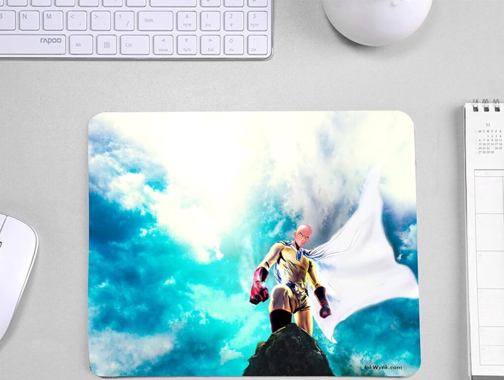 APSRA Trending Anime Character Design Mouse Pad | 9X7 Inch Non Slip Rectangular Mouse Pad for Gamers