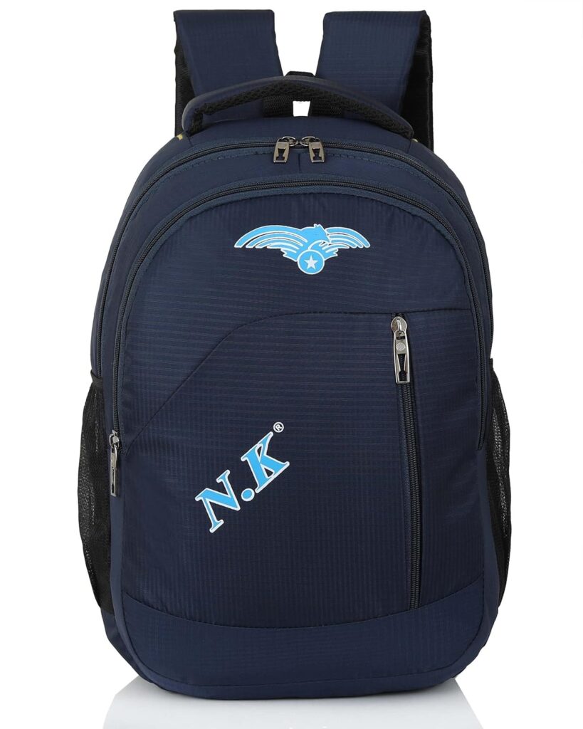 N.K 35 L Casual Waterproof Laptop Bag/Backpack for Men Women Boys Girls/Office School College Teens & Students with(BLUE)