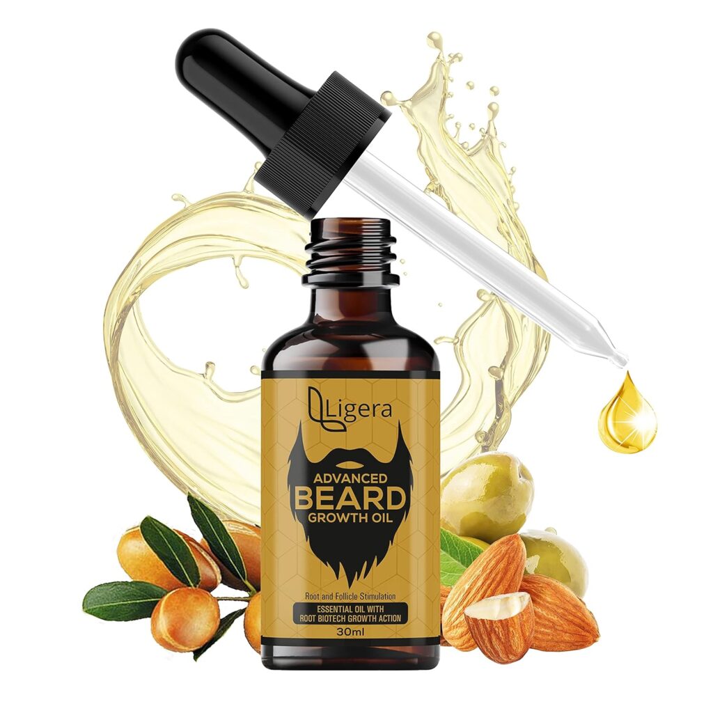Beard Growth Oil |Advanced Beard & Mustache Growth Oil-10X Nourishing Oils For Stronger, Fluffier & Shinier Beard 30 ml | Made in India