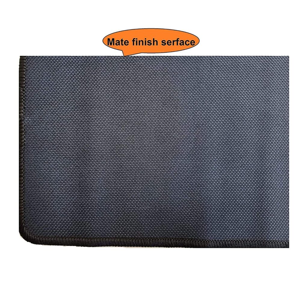 SPIN CART Gaming Mouse pad, Long XXL Extended Desk Table Mat Mousepad for Laptop PC Computer (Black)