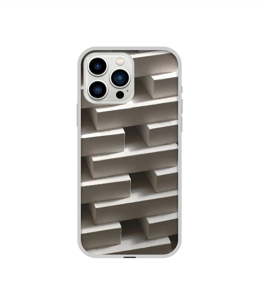 Amazon Brand - Solimo Designer Marble Blocks UV Printed Soft Back Case Mobile Cover for Apple iPhone 13 Pro Max (Silicone_Multicolor)