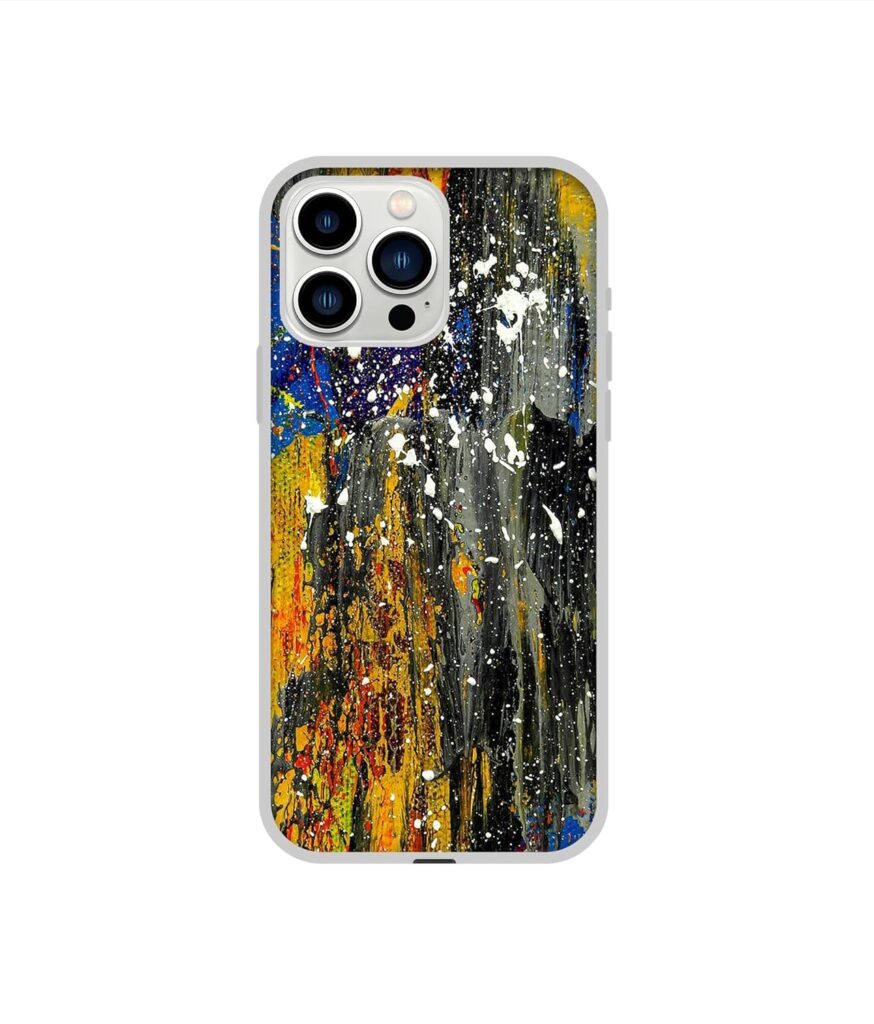 Amazon Brand - Solimo Designer Multicolor Color Splsh UV Printed Soft Back Case Mobile Cover for Apple iPhone 13 Pro Max (Silicone