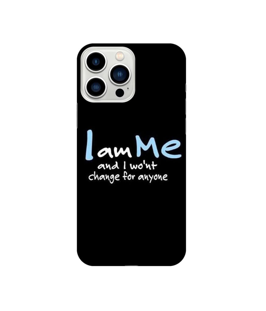 Amazon Brand - Solimo Designer Quotes 3D Printed Hard Back Case Mobile Cover for Apple iPhone 13 Pro Max (Plastic_Multicolor)