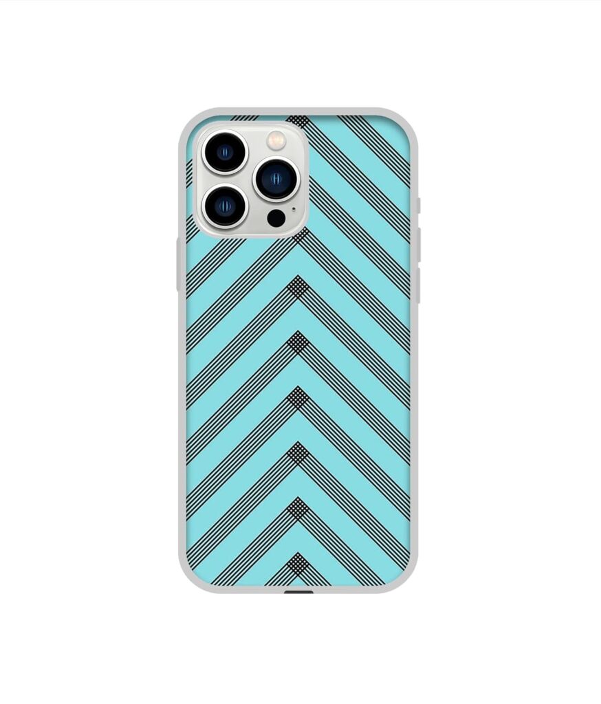 Amazon Brand - Solimo Designer Texture UV Printed Soft Back Case Mobile Cover for Apple iPhone 13 Pro Max (Silicone_Multicolor)