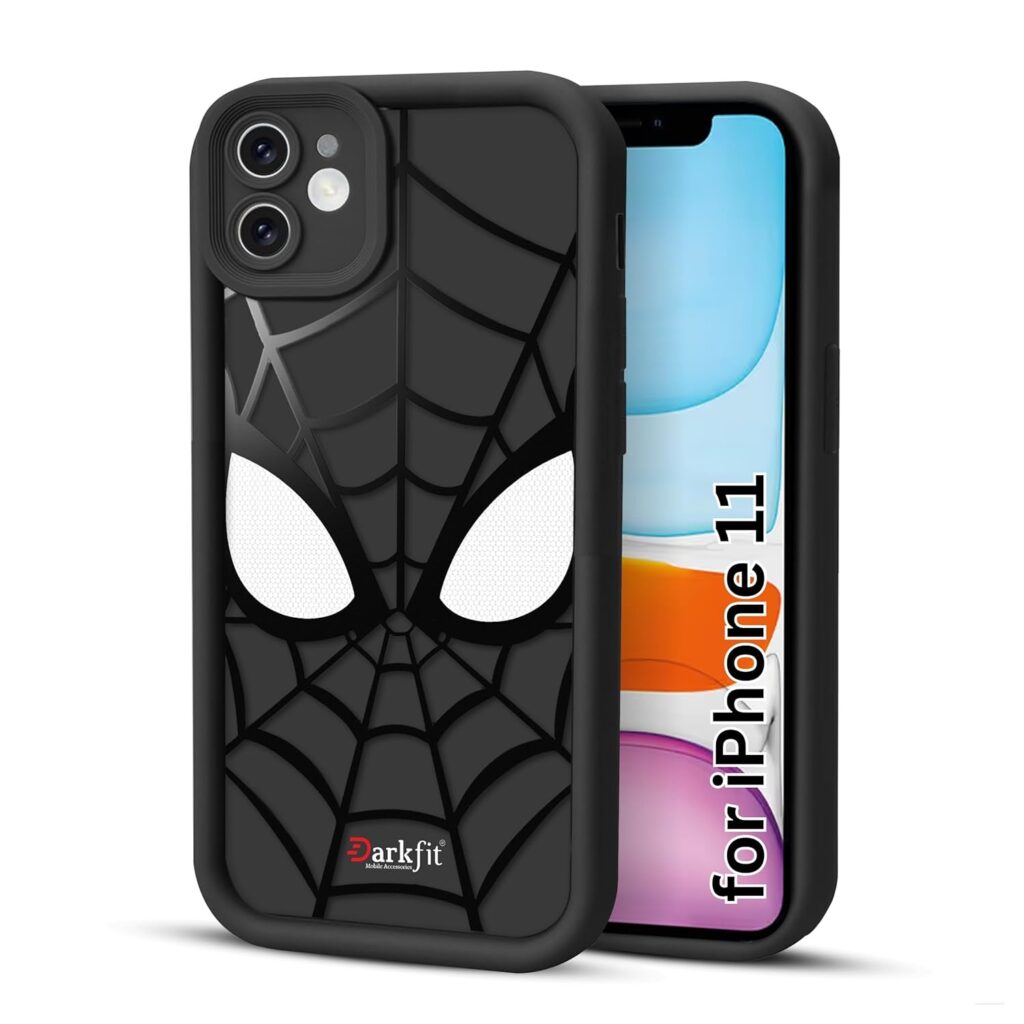 Back Case Cover Compatible for iPhone 11 | Soft Silicone | Camera & Body Protection | Shock Proof | Color Black | Pack of 1