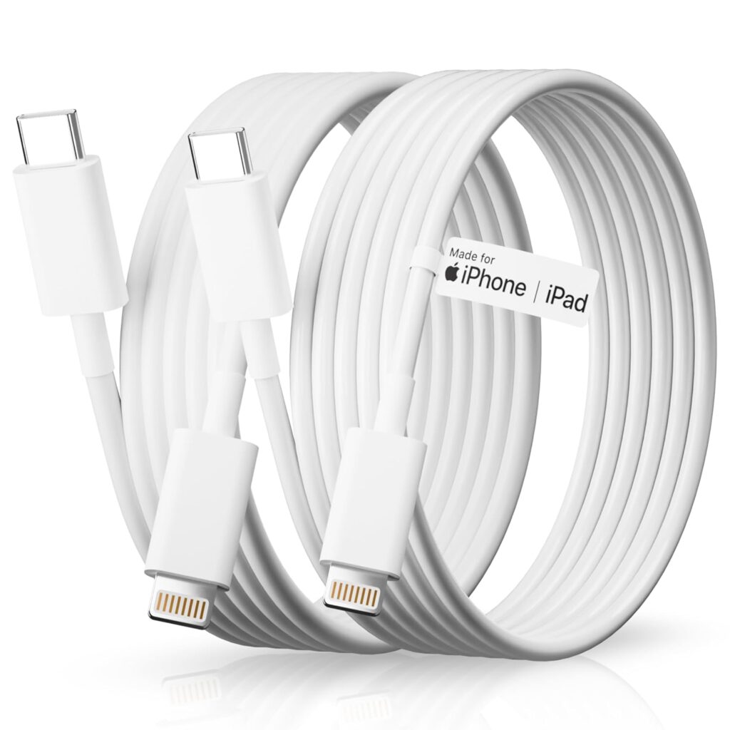 Basesailor USB Type C to Lightning Cable 27W, 1m [MFi Certified + 2 YEARS WARRANTY*] iPhone Fast Charger Cable USB-C Delivery Cord for iPad & iPhone 14/13/12/11/XS/XR/X/8/Plus,Mini,Pro,Max Series,1 Pc