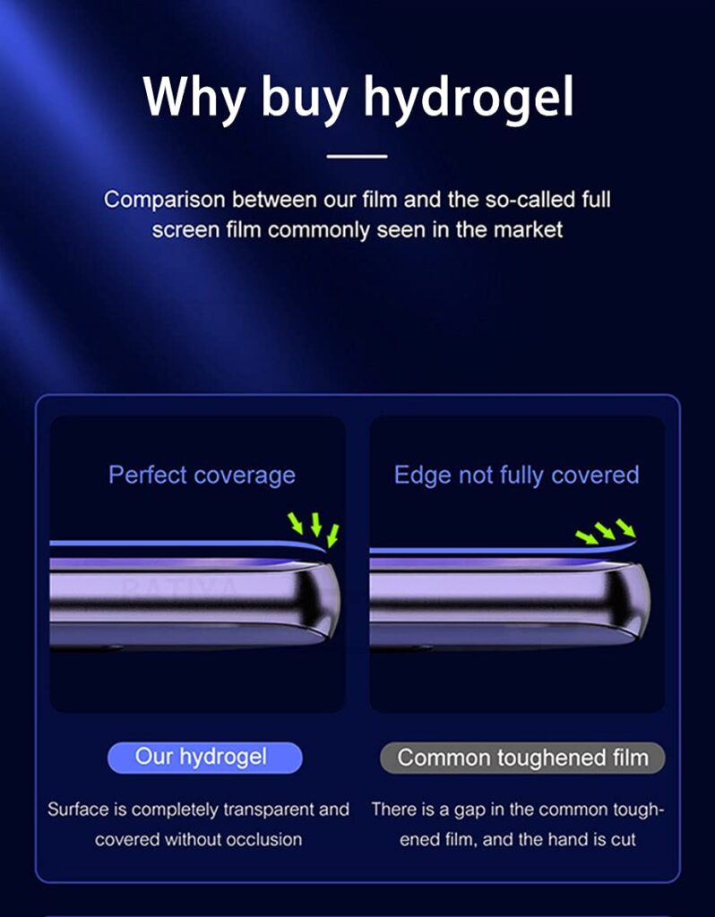 Casodon Premium Friendly PET Flexible TPU Full Coverage Film Back Cover Screen Protector for iPhone 13 Pro Max (Transparent)