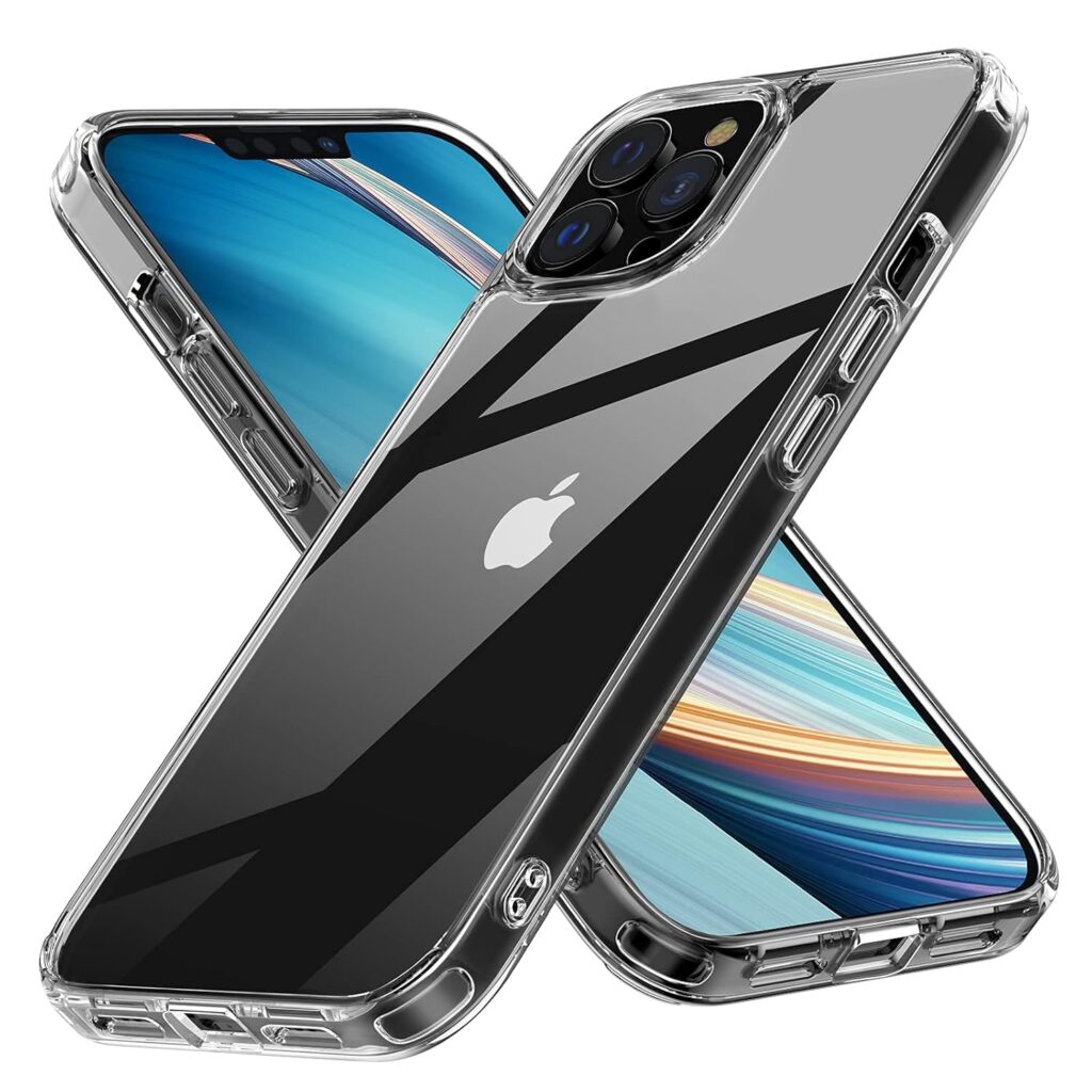 Cassby Clear Back Cover for iPhone 13 Pro Max (Ultra Clear|Slim|Transparent)