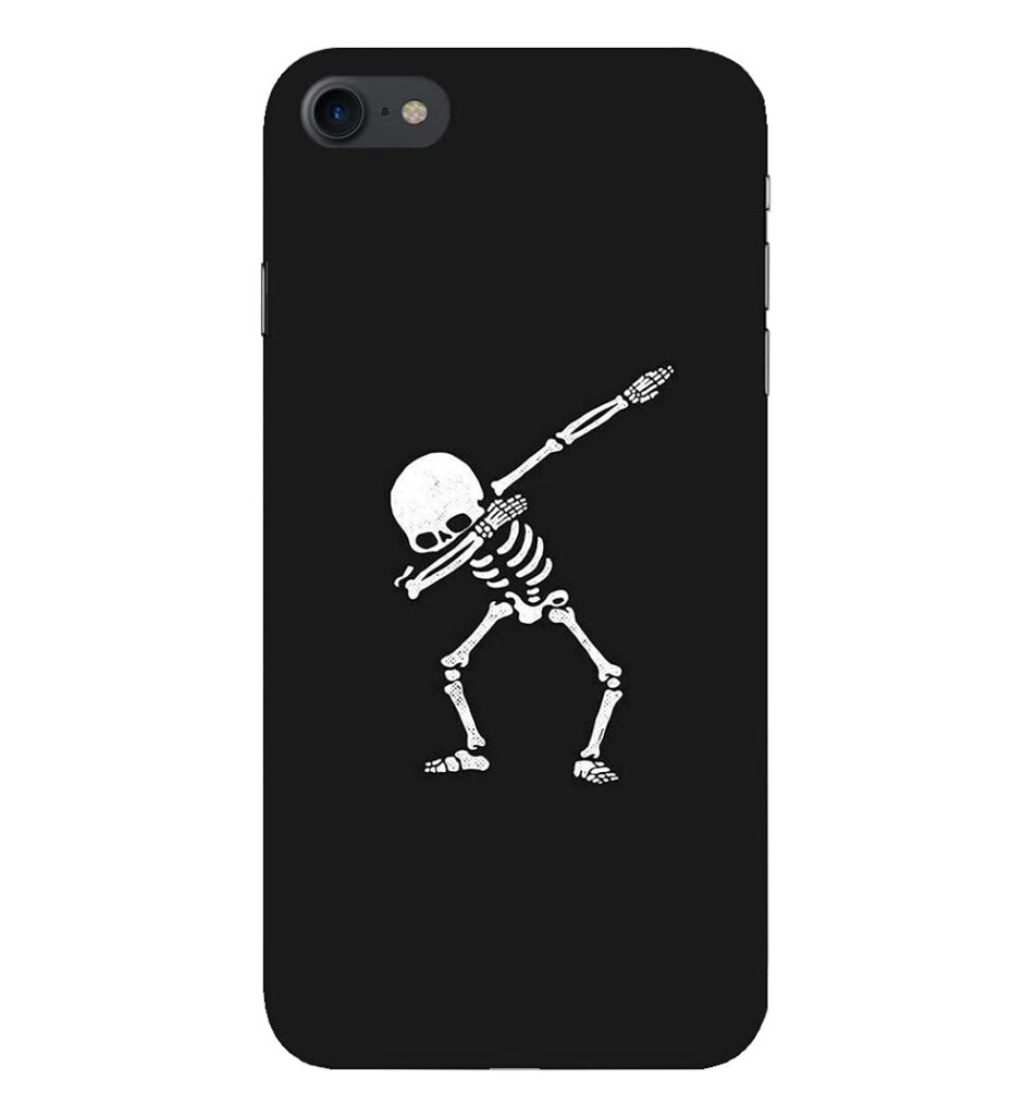 CreativeSoul ''Skeleton Dance'' Printed Hard Back Case for Apple iPhone 7 / iPhone 8 / iPhone SE 2020, Designer Cases & Covers for Your Smartphones