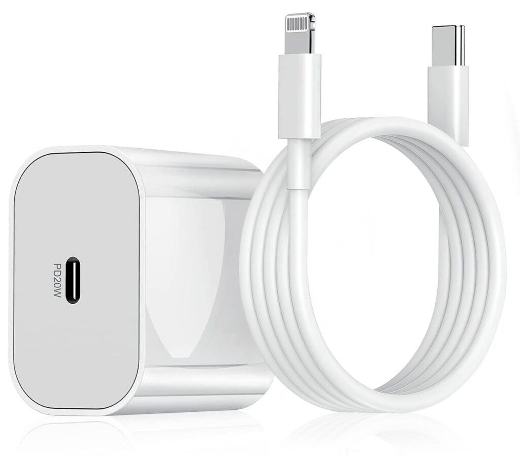 DR VAKU® Charger Adapter 20W Cable Combo Compatible with 14/14Plus/14Pro/14 Pro max/iPhone 13/13 Pro/13 Pro max 12/12 Pro/11/X/Xr