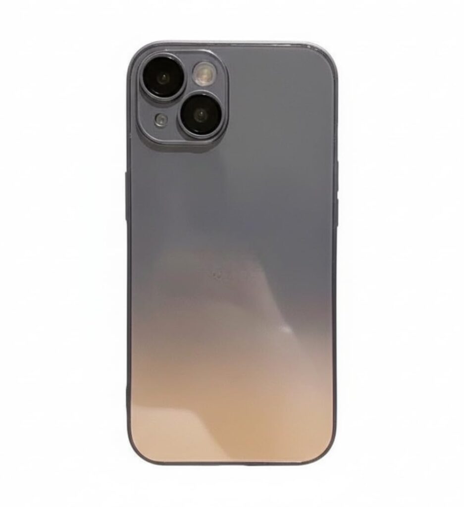 Frosted Glass Case for iPhone 13 Pro Max, iPhone 13 Pro Max Back Cover Case(2021) - Soft PC + Matte Glass | Midnight Black