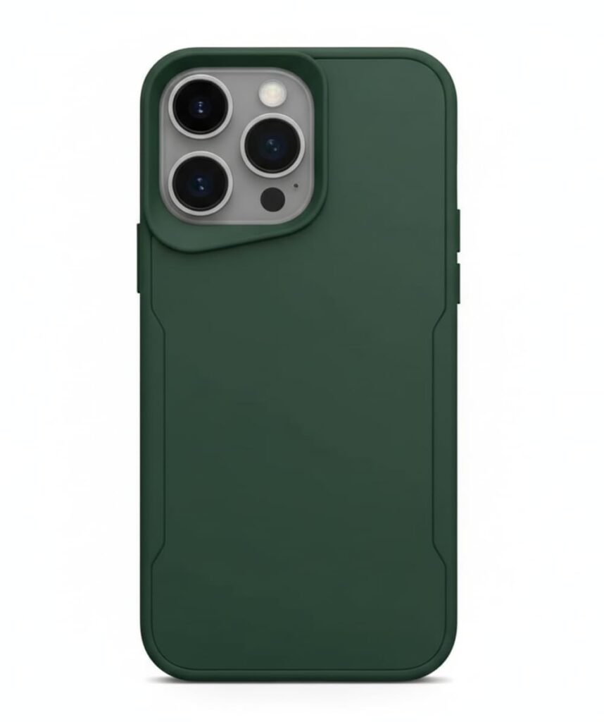 Gleaming High-Gloss Case for iPhone 13 Pro Max, iPhone 13 Pro Max Back Cover(2021) - PC+TPU | Green