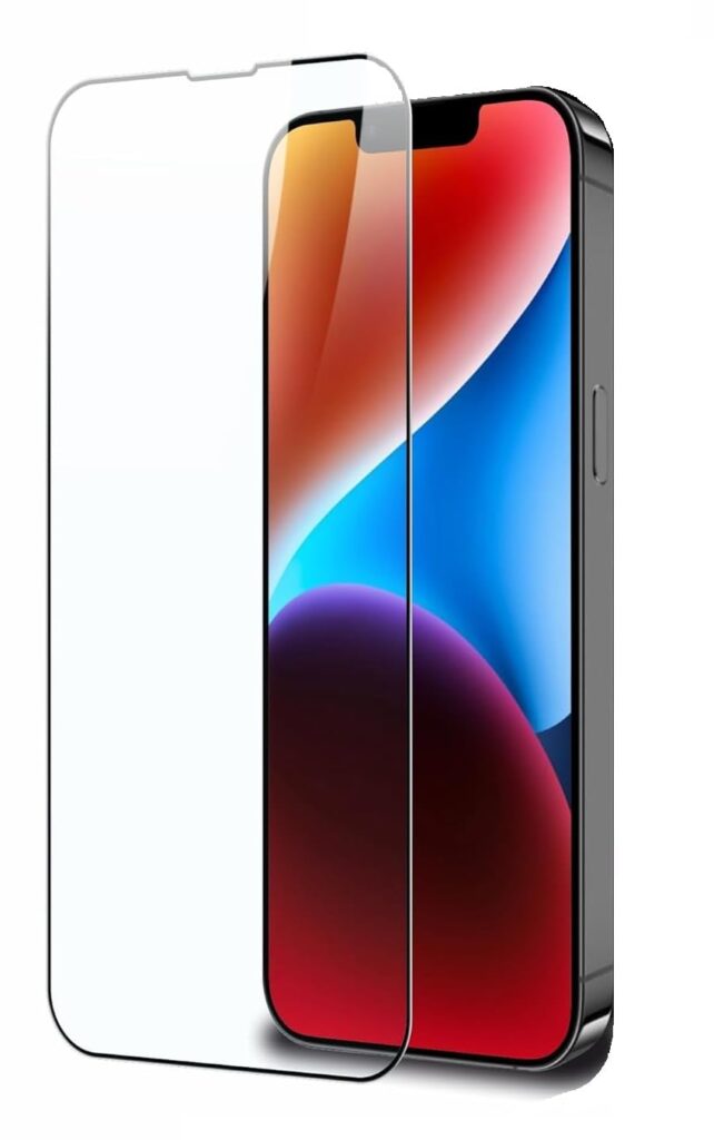 HD Tempered Glass Screen Protector Compatible For Iphone 14, Iphone 13, 13 Pro With Edge-To-Edge Protector And Easy Installation Kit