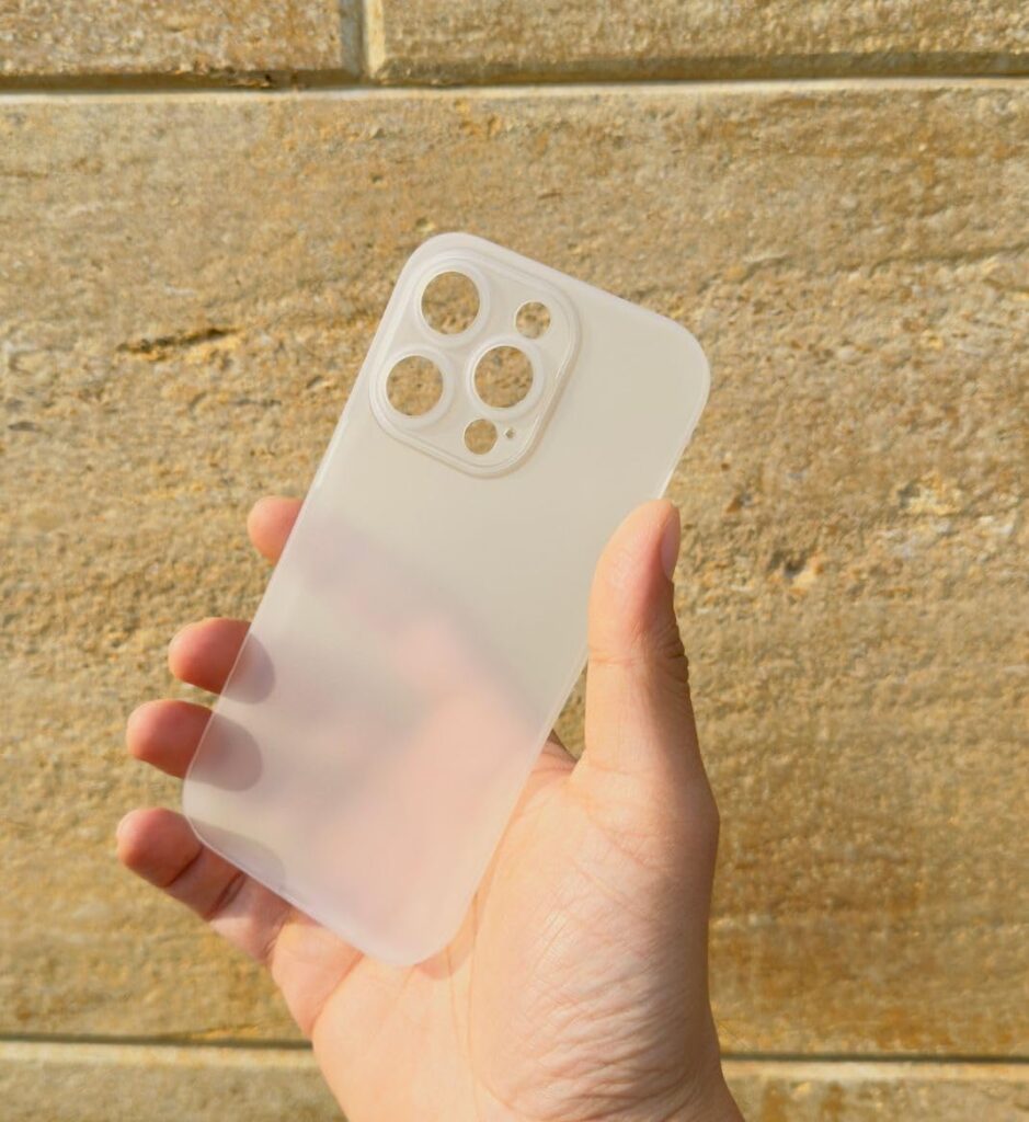 HiProTech Back Cover for iPhone 14 Pro | Min mal Protect | Ultra Thin Anti Scratch Case for iPhone 14 Pro- Clear