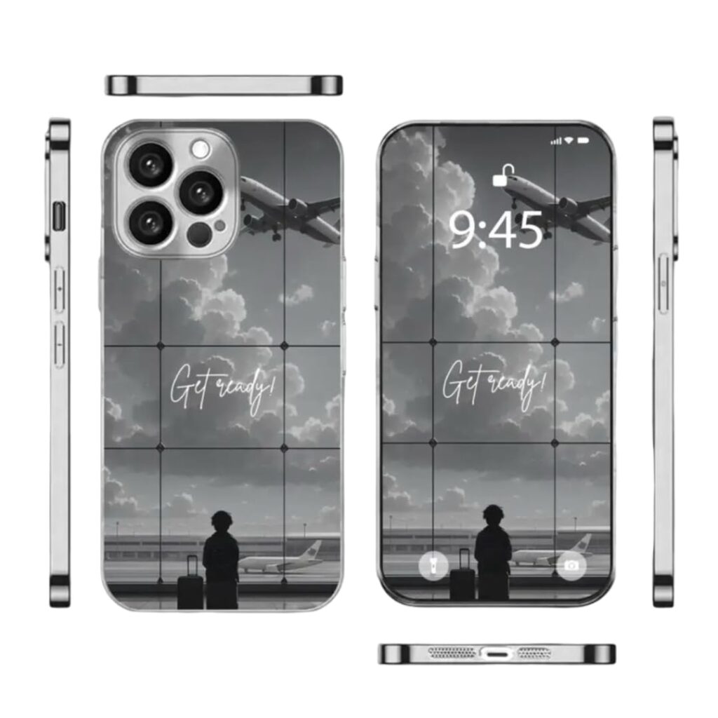 MILLION CASES Dream Departure Regalia Case for iPhone 13 Pro Max, iPhone 13 Pro Max Back Cover Case(2021) - TPU | Silver